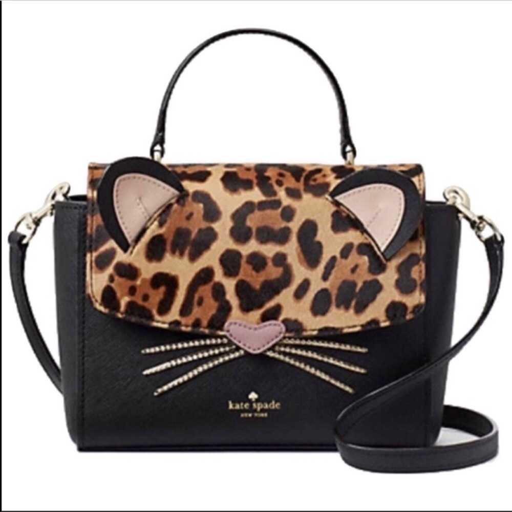 Nwt Kate spade Leopard Kerri crossbody